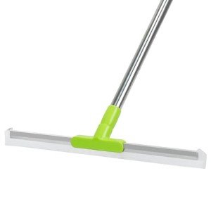 Rubber Squeegee Broom with Long Handle