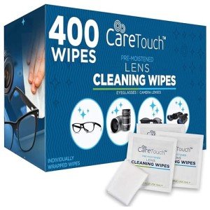 Care Touch 210-Count Lens Wipes for Glasses