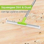 Rubber Squeegee Broom with Long Handle