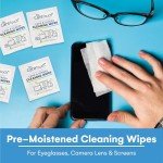 Care Touch 210-Count Lens Wipes for Glasses