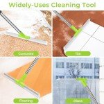 Rubber Squeegee Broom with Long Handle