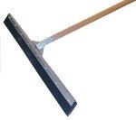 36-Inch Asphalt Squeegee with 60-Inch Wood Handle