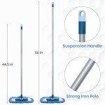 TrueYee Microfiber Dust Mop for Hardwood Floors