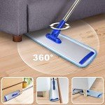 18" Microfiber Floor Mop with Stainless Steel Handle