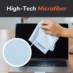 Microfiber Cleaning Cloths - 4-Pack, 12"x12