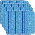 40 Pack Microfiber Mop Pads for Floor Cleaning
