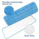 40 Pack Microfiber Mop Pads for Floor Cleaning