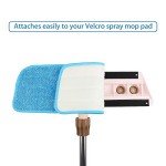 6-Pack Microfiber Mop Replacement Heads for Cleaning