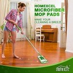 Microfiber Mop Pads for Swiffer - Reusable, 2 Pack