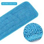 6-Pack Microfiber Mop Replacement Heads for Cleaning