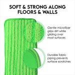Microfiber Mop Pads 4 Pack - Reusable 18" Refills