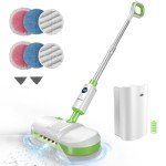 AlfaBot Cordless Electric Mop with Dual Spin Action