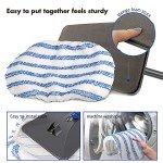 Extra Large Microfiber Mop with 5 Reusable Refills