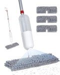 Versatile Spray Mop with Reusable Microfiber Pads