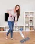 Versatile Spray Mop with Reusable Microfiber Pads