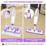 Microfiber Spray Mop for Hardwood and Tile Cleaning