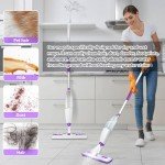 Microfiber Spray Mop for Hardwood and Tile Cleaning