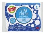 Scotch-Brite Non-Scratch Scrub Sponges, 6-Pack