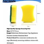 Eco-Friendly Non-Scratch Kitchen Cleaning Sponges - 24 Pack