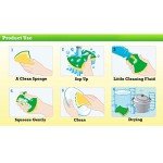 Eco-Friendly Non-Scratch Kitchen Cleaning Sponges - 24 Pack