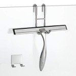Simtive 10-Inch Shower Squeegee Set with Hooks