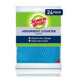 Scotch-Brite Absorbent Vanity Cleaning Cloths - 24 Pack