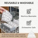Swedish Dishcloths - 10 Reusable Grey Cloths