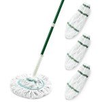 Libman Tornado Mop with 3 Machine Washable Refills
