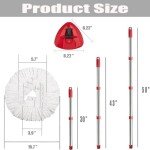 O Cedar EasyWring Spin Mop Replacement Set