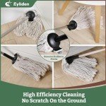 Eyliden Adjustable String Mop with 2 Reusable Heads