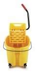 Rubbermaid WaveBrake 26 Qt Mop Bucket with Wringer