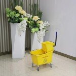 Midoneat 35Qt Mop Bucket with Side Press Wringer