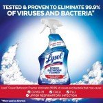Lysol Power Bathroom Cleaner Spray - 132oz, 6 Pack