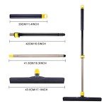 Adjustable Heavy-Duty Floor Squeegee with Foam Blade