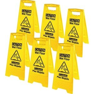 Genuine Joe Universal Wet Floor Sign