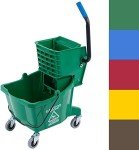 Carlisle Mop Bucket with Side-Press Wringer, 26 Quarts