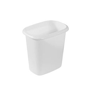 Rubbermaid 1.5-Gallon White Vanity Trash Can