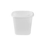 Rubbermaid 1.5-Gallon White Vanity Trash Can
