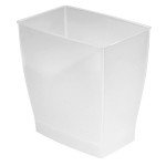 iDesign Rectangular 2.5 Gallon Trash Can