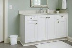 Rubbermaid 1.5-Gallon White Vanity Trash Can