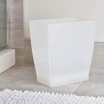 iDesign Rectangular 2.5 Gallon Trash Can