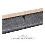 Boardwalk 20436 36" Gray Polypropylene Floor Brush