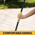Yocada Heavy-Duty Corn Broom for Indoor/Outdoor Use