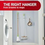 Command Broom and Mop Gripper, 3-Pack