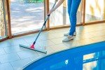 DSV 24" Heavy Duty Floor Squeegee with Telescopic Handle