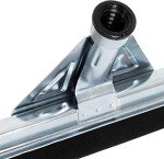 Rubber Squeegee with Metal Frame - 22 Inches