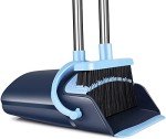 OLLSDIRE Broom and Dustpan Set for Indoor Use