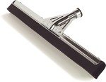 Rubber Squeegee with Metal Frame - 22 Inches