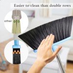 OLLSDIRE Broom and Dustpan Set for Indoor Use
