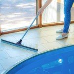 Heavy Duty 30" Floor Squeegee with Long Handle